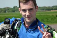bisexual skydiver Dan Cope
