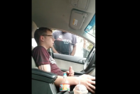 Wanking In The Car